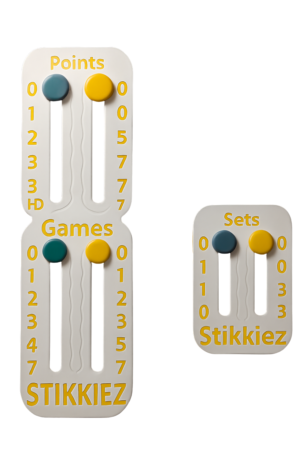 STIKKIEZ Teller - Wit